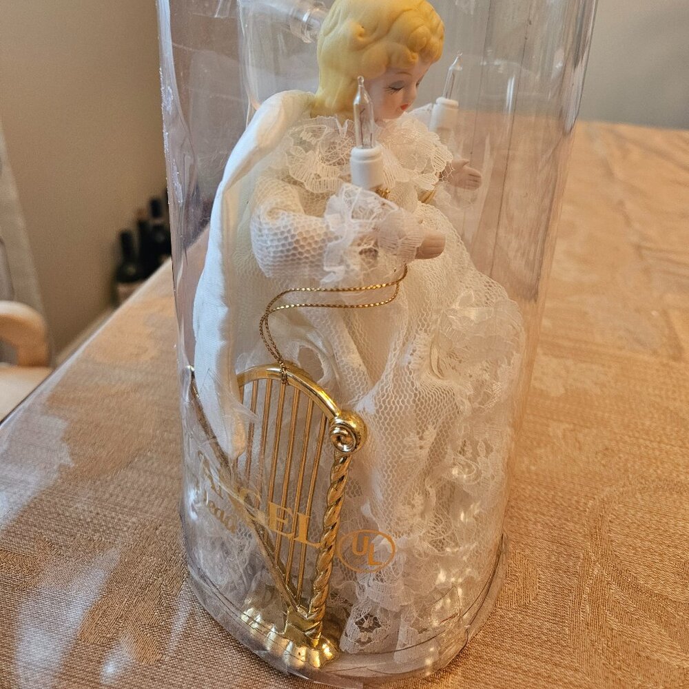 Vintage Light up Angel Tree Topper - Picture 8 of 10